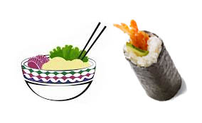 Sushi Rolls & Poke Bowls